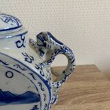 Chinese porcelain moon teapot