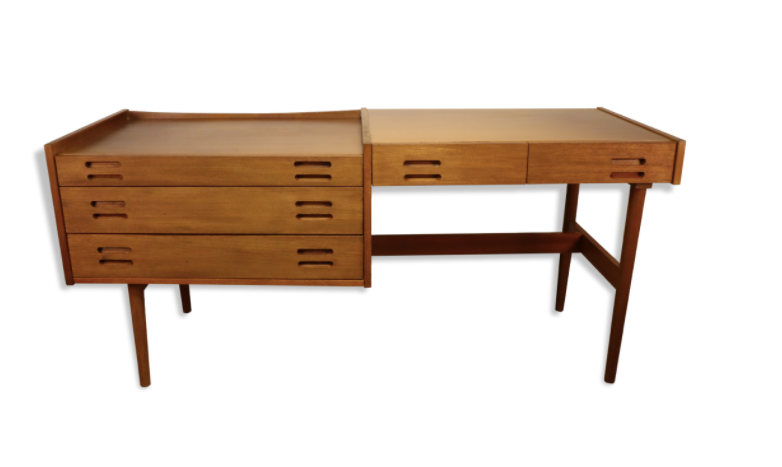 Scandinavian teak office 1960