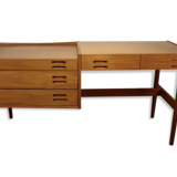 Scandinavian teak office 1960