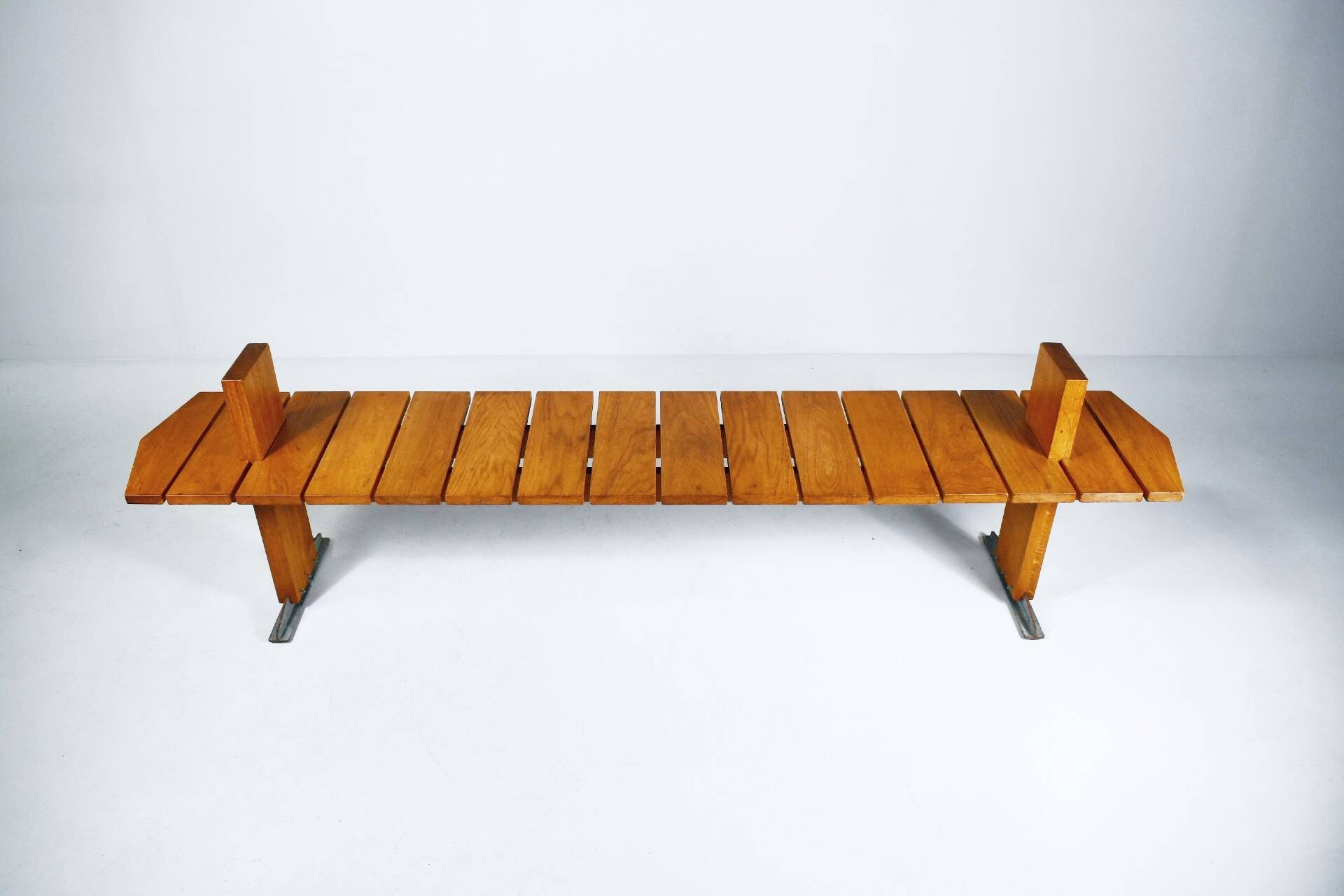 Prototype de banc par Olof Pira. Suède, années 1970.