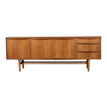 Midcentury Sideboard / Long John In Teak By Morris Of Glasgow. Vintage Mode