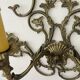 Large vintage Italian baroque wall light
