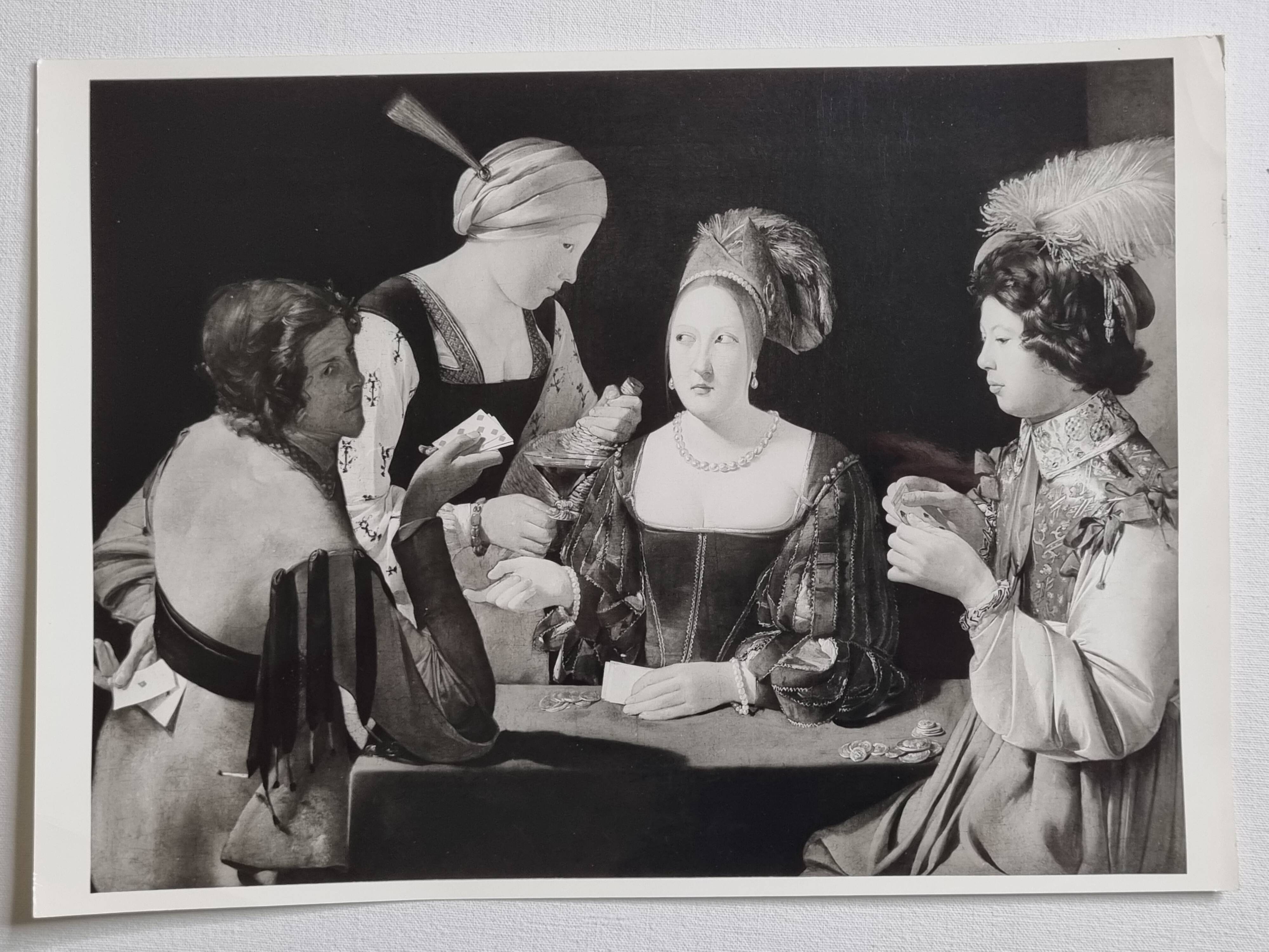 Art photography after Georges de La Tour, the cheat or the prodigal son, 60s-70s