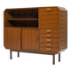 Buffet haut en teck, Italie, années 1960