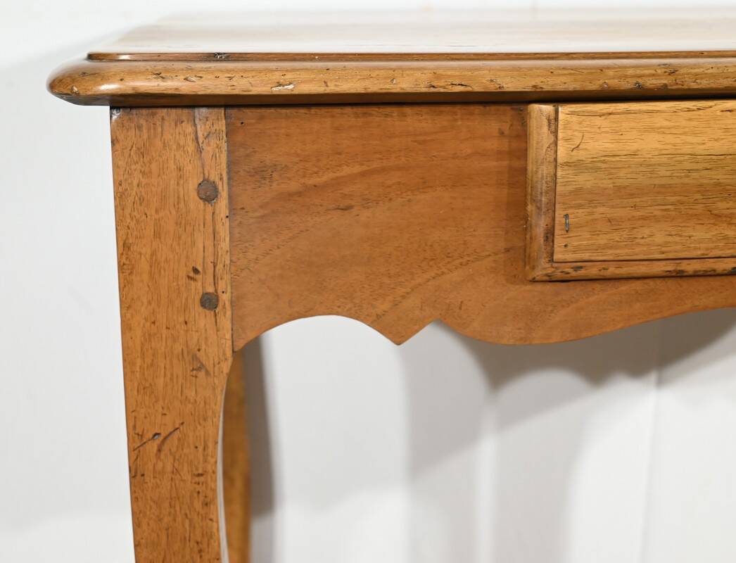 Walnut and Cherry Office Table, Louis XV style – Early 19th century