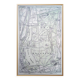 Bois de Boulogne, old map, printed in 1914.