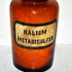 Set of 4 old brown glass apothecary bottles - Lab pharmacy bottle