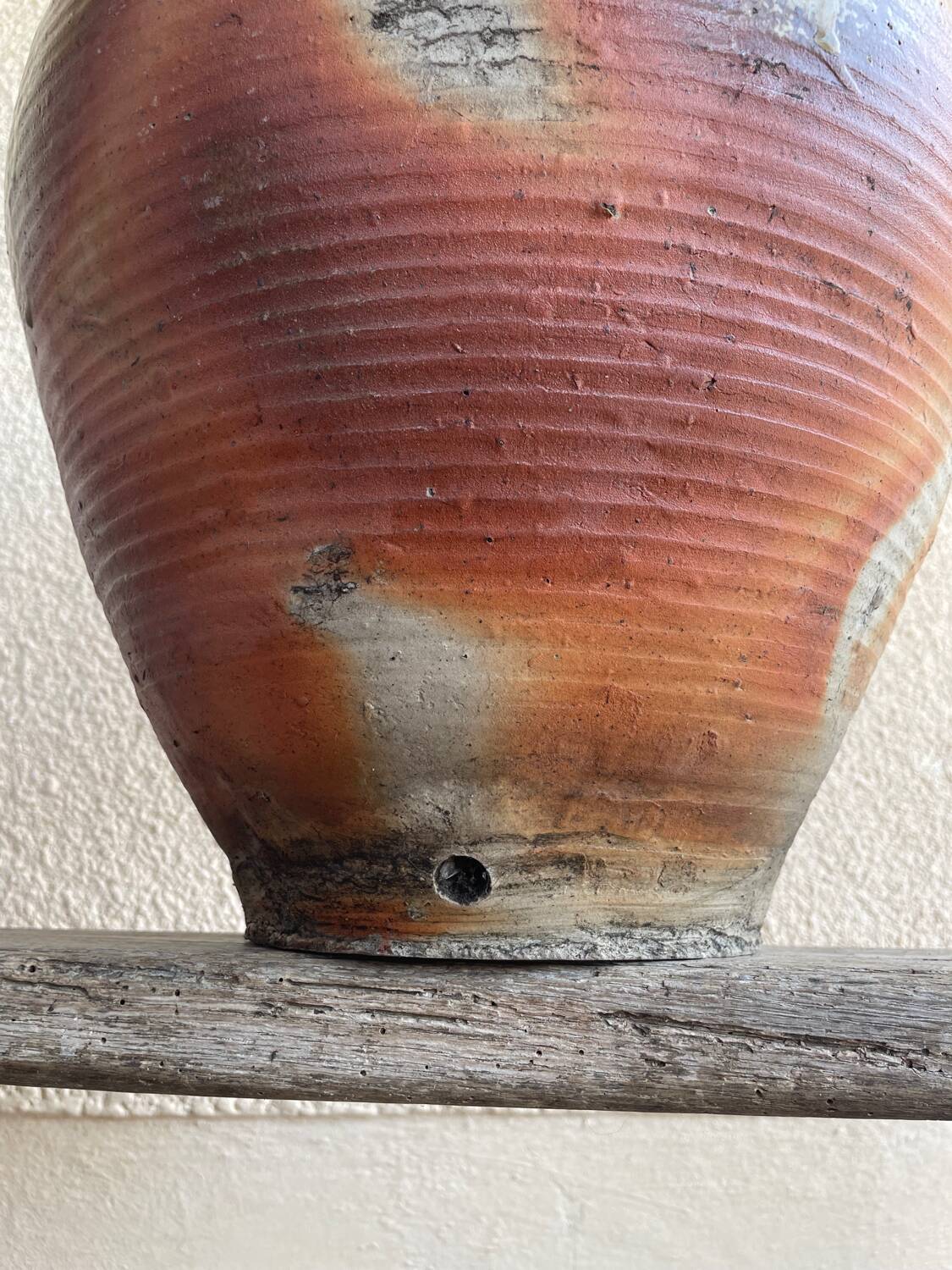 XXL Stoneware Jar Puisaye Antique 19th Century French Crafts