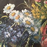 Still life with flowers country