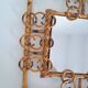 Miroir bambou vintage