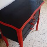 Secretary desk with 2 drawers, 1 niche with 3 storage spaces