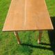 Table de ferme pieds tournés