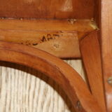 Baumann desk and dark beech child chair