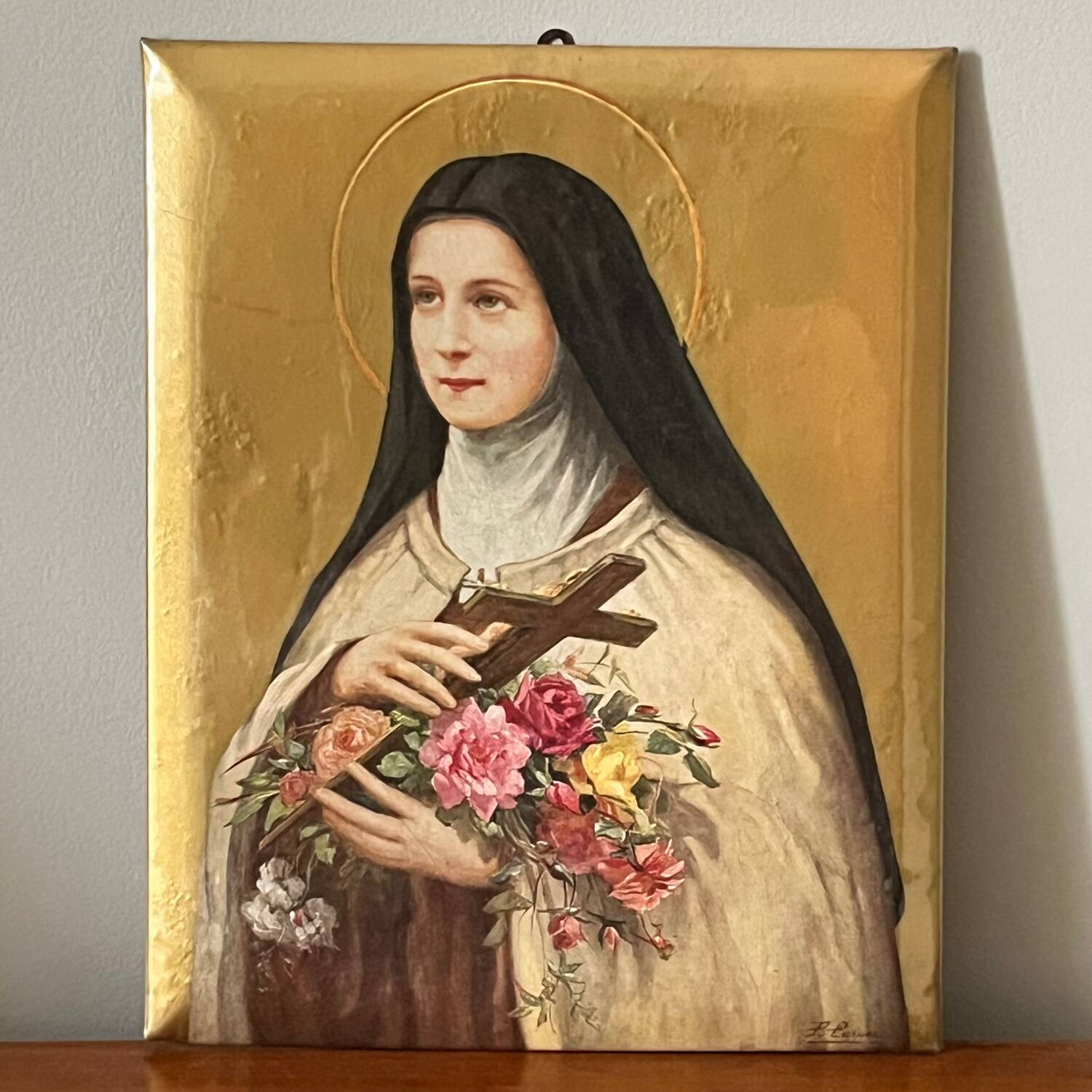 Old religious plaque