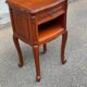 Louis XV bedside table in cherry wood 1970