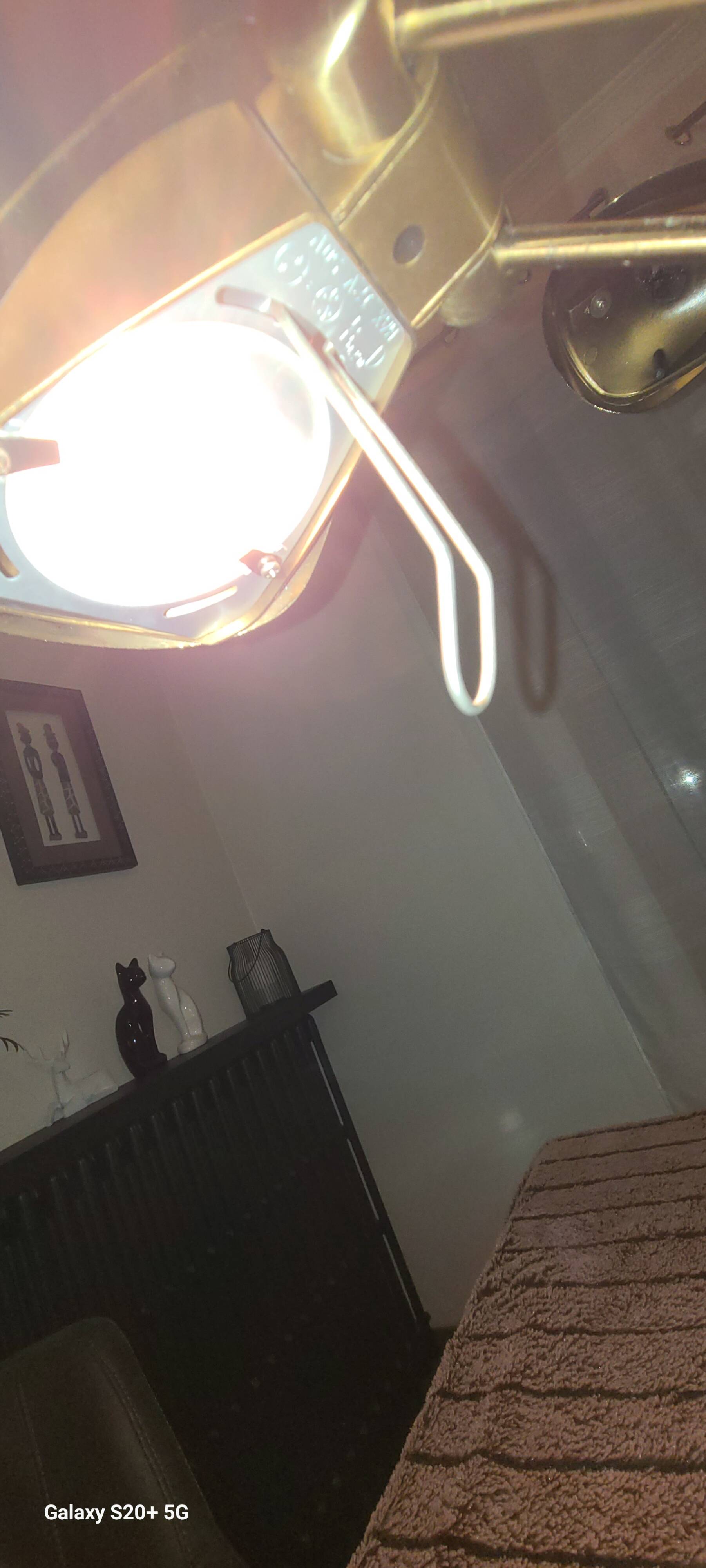 Pair of vintage desk lamps.