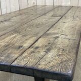 Nineteenth century chestnut farmhouse table