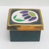 Ceramic box Mithé Espelt Vallauris France
