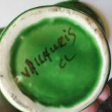 7 pieces Vallauris de 1954, signed CL