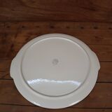Plat de service Villeroy & Boch Jaune et noir Années 50 Mettlach