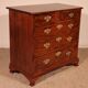 Commode en acajou d'époque George III, XVIIIème siècle