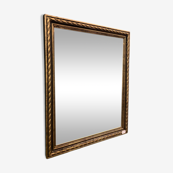 Miroir biseauté relooké