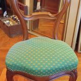 Ancienne banquette et ses deux chaises ancien salon  style Louis XV