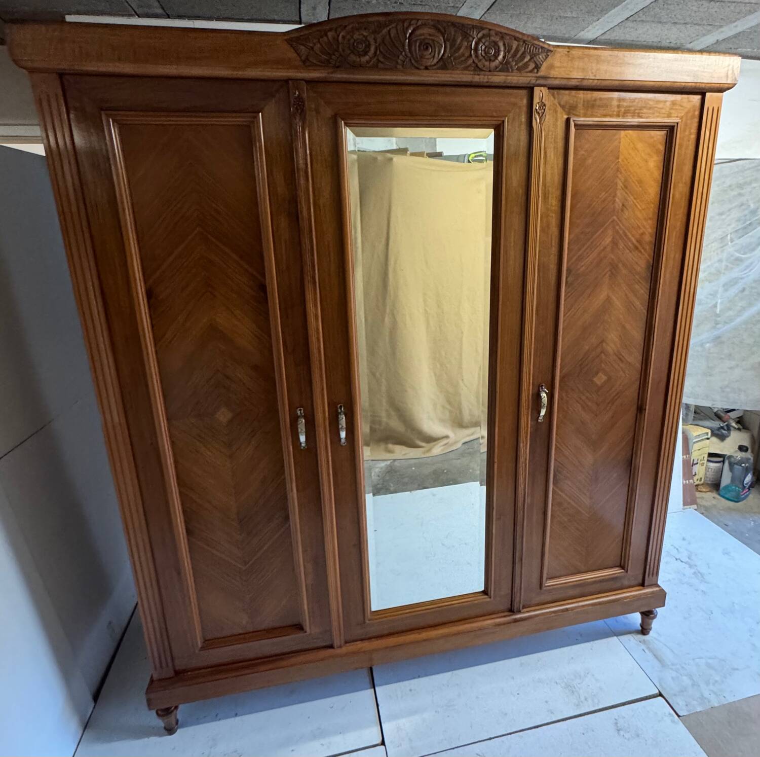 Parisian Art Deco wardrobe