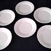 6 Assiettes à pain en Porcelaine de Bavière Winterling