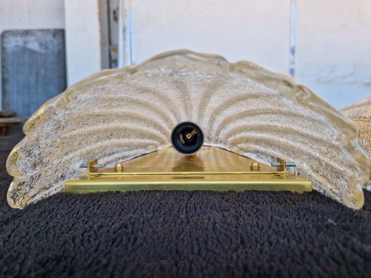 Pair of wall sconces from Murano