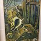 Lino Cut On Paper - Frederick Austin