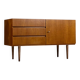 Vintage teak sideboard chest of drawers 60s mid-century design