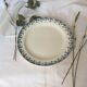 Round dish Terre de Fer navy blue L G model Doullens
