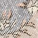 Tapis oriental turc vintage gris et crème