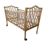 Rattan cot