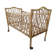 Rattan cot