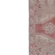Mid century flatweave large overdyed oriental turkey oushak rug 4'11'' x 7'3''