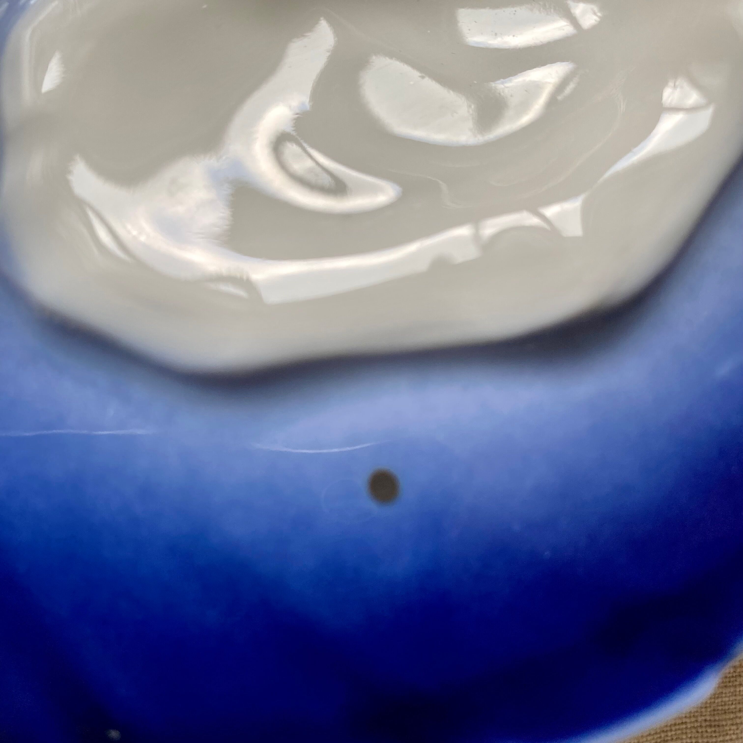 Porcelain oyster plates