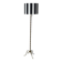 Brass floor lamp with adjustable height 1960