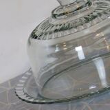 Flat and its arcoroc glass bell