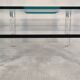 Marais international mtb110 - exceptional coffee table in altuglas & glass
