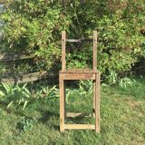 Brutalist bar high chair