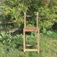 Brutalist bar high chair