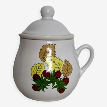 Vintage porcelain herbal tea maker Yves Rocher