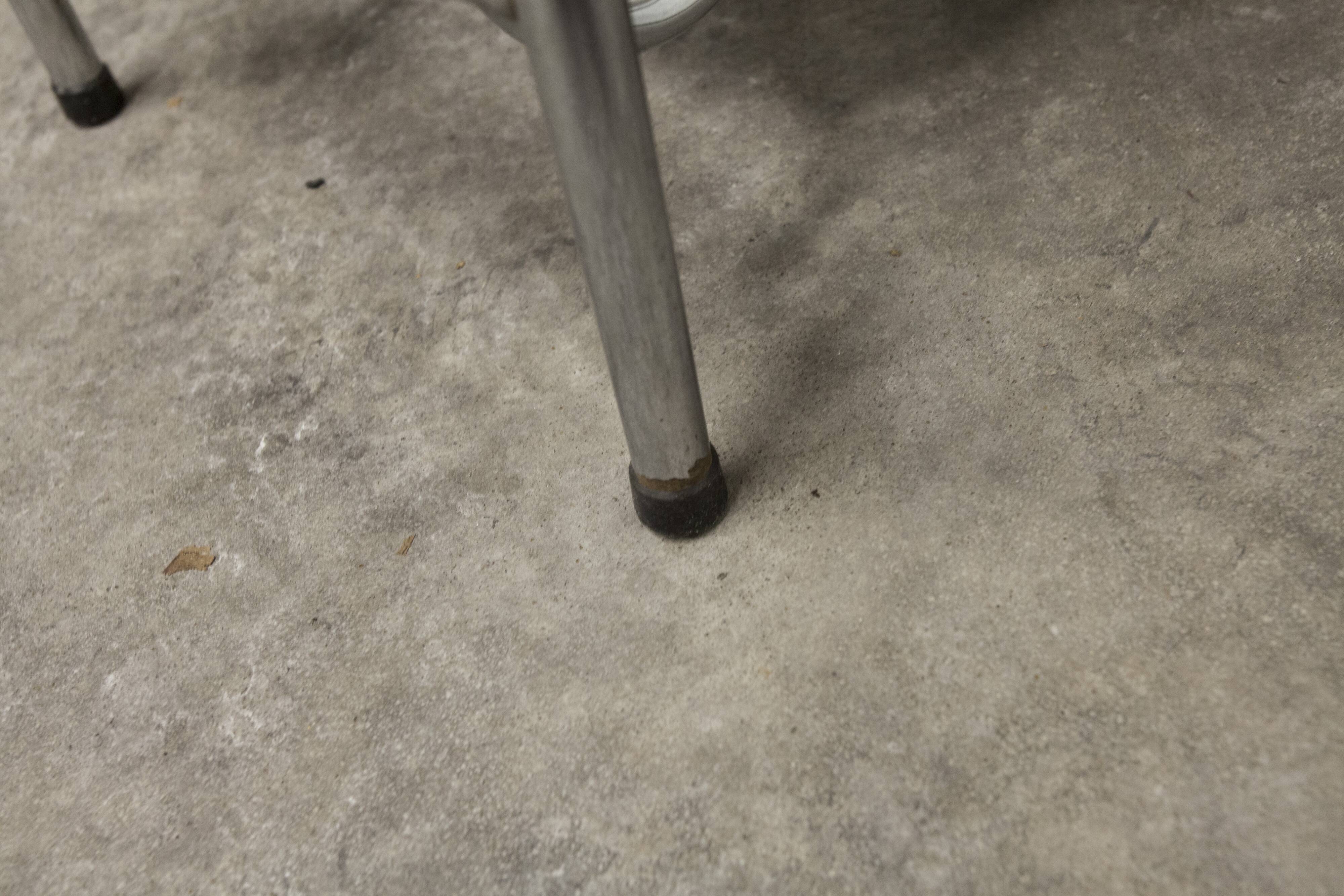 Stepladder stool 3 steps formica 1970