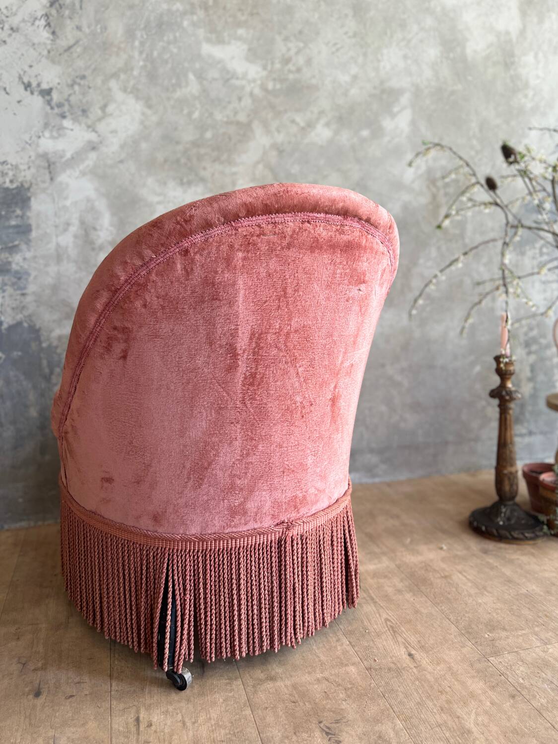 19th century toad armchair