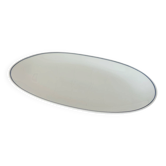 Oval serving dish porcelain from Paris