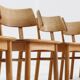 Vintage Danish mid-century dining chairs set of 6