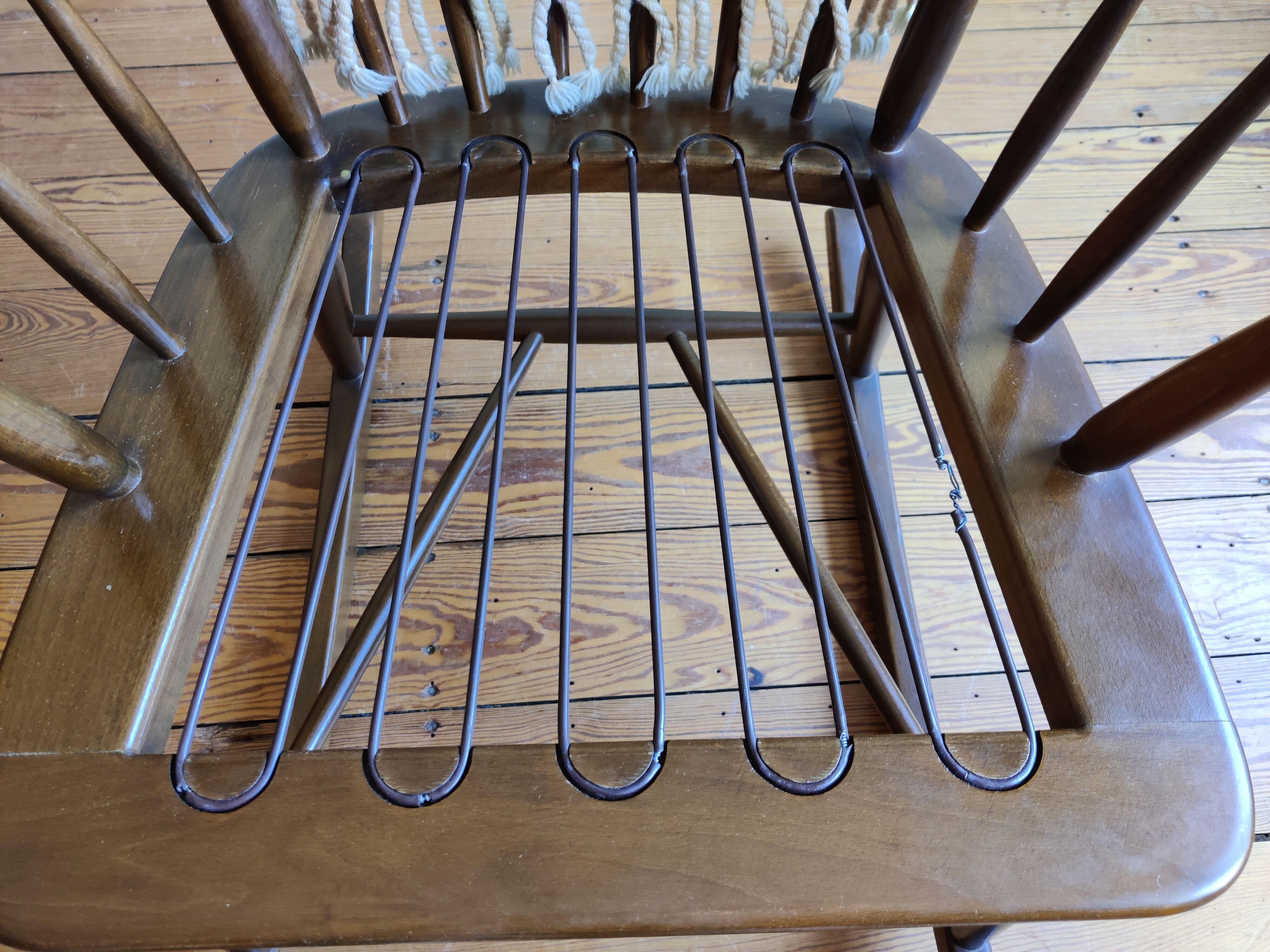 Chaise berçante par Børge Mogensen