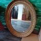 Oval mirror in gilded wood Louis XVI style 100 high by 78 long
